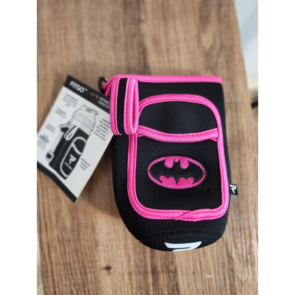 Performa Fitgo Batman All-In-One Shaker Cup Neoprene Insulated Holder